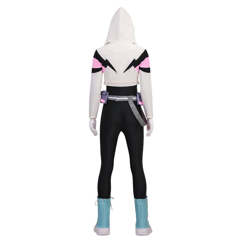 Your Friendly Neighborhood Spider Gwen Stacy Cosplay Costume Gwen Halloween Suit