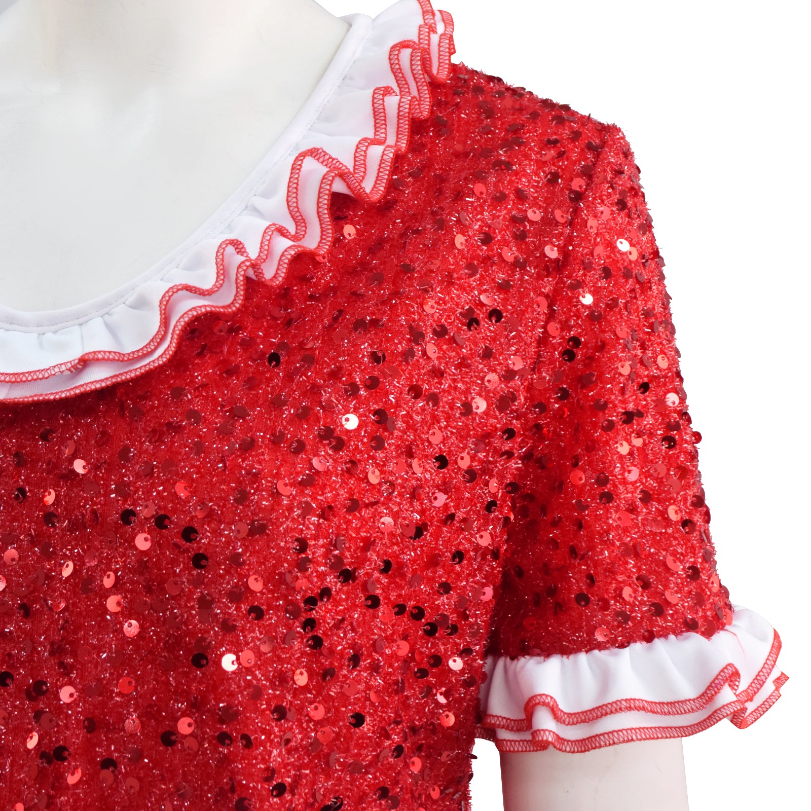 SNL Sally O'malley Cosplay Costume Im 50 Costume Saturday Night Kick Sequin Suit