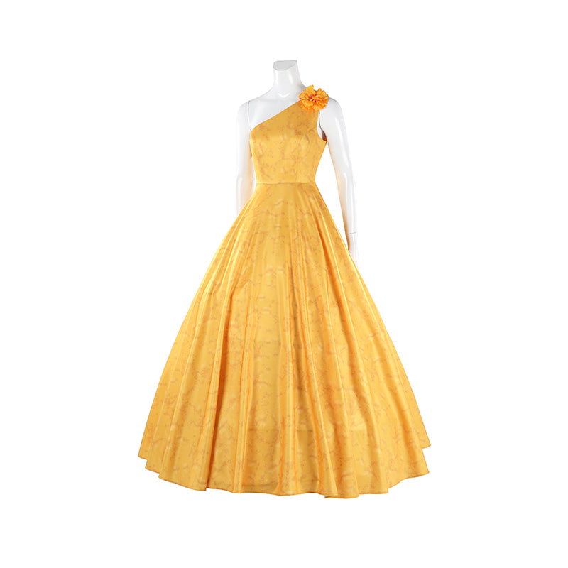 Zoo 2 Movie Judy Hopps Cosplay Costume Yellow Fancy Party Dress Suit