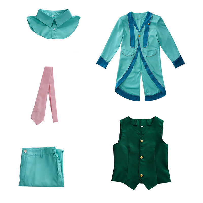 Wicked For Good Wizard Fiyero Cosplay Blue Cosplay Costume Halloween Suit