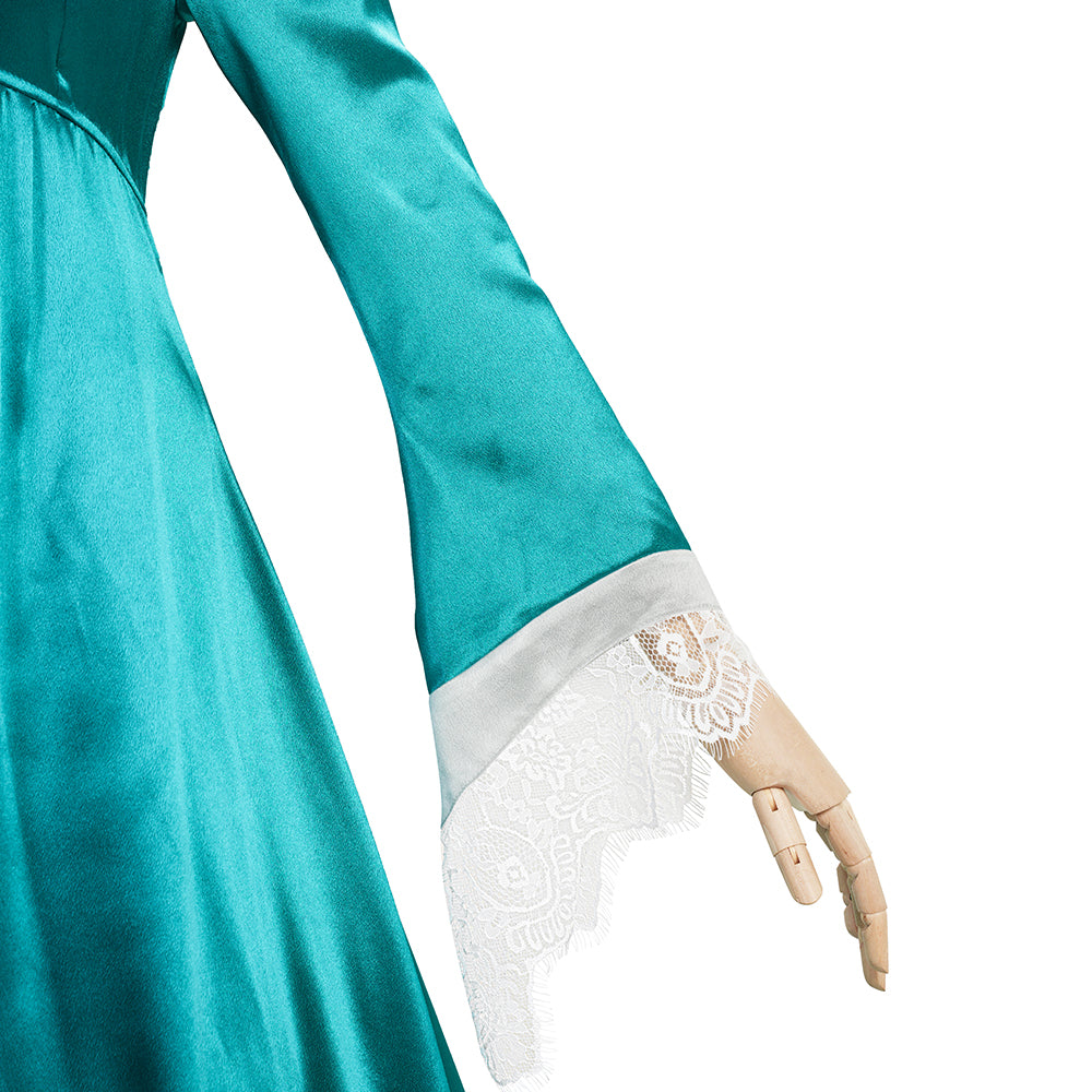 Super Mario Galaxy Princess Rosalina Dress Cosplay Costume Girl Princess Costume