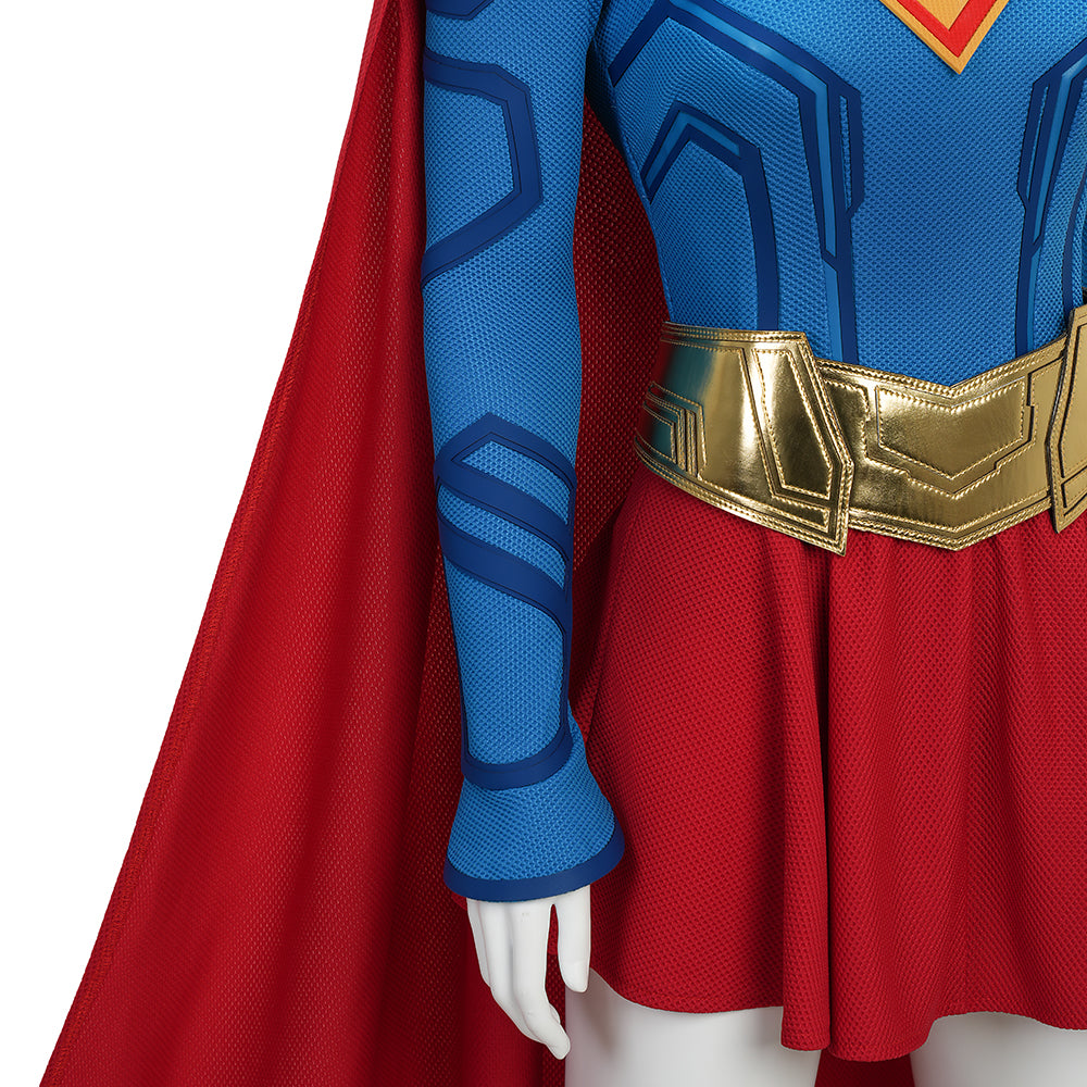 Ver 2 2026 Superhero Legacy Girl of Steel Supergirl Cosplay Costume Kara Zor-El Outfit