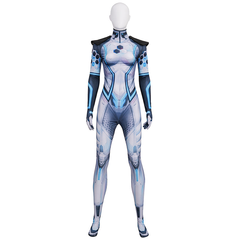 Marvel Rivals Sue Invisible Woman Future Foundation Cosplay Costume FF Jumpsuit