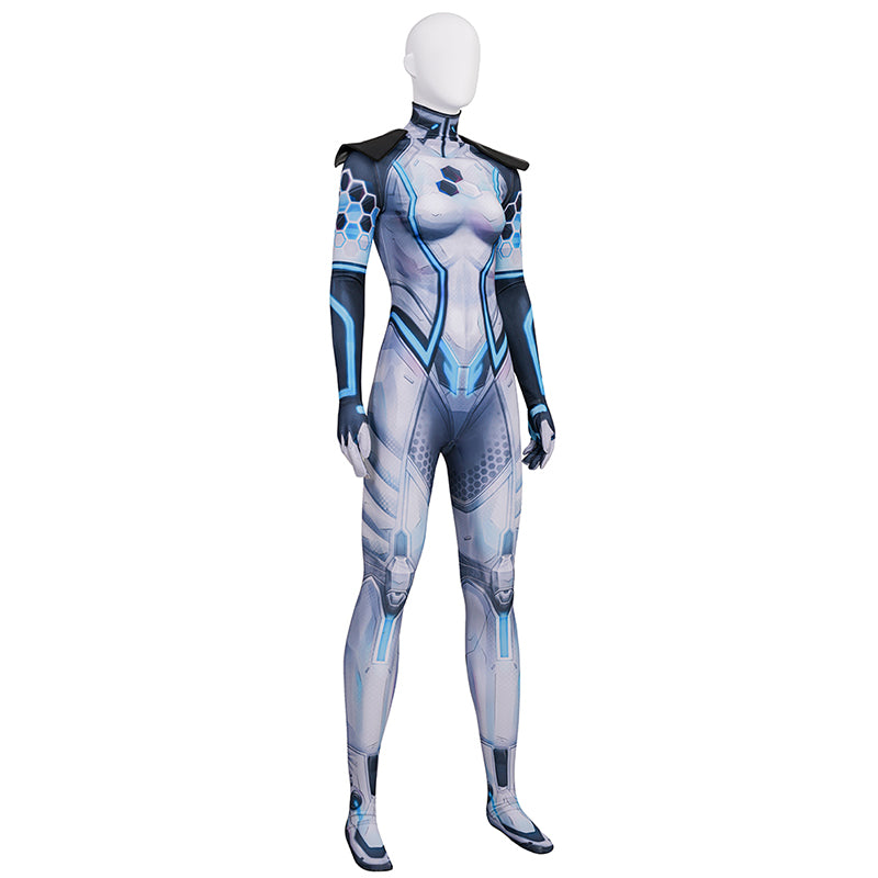 Marvel Rivals Sue Invisible Woman Future Foundation Cosplay Costume FF Jumpsuit