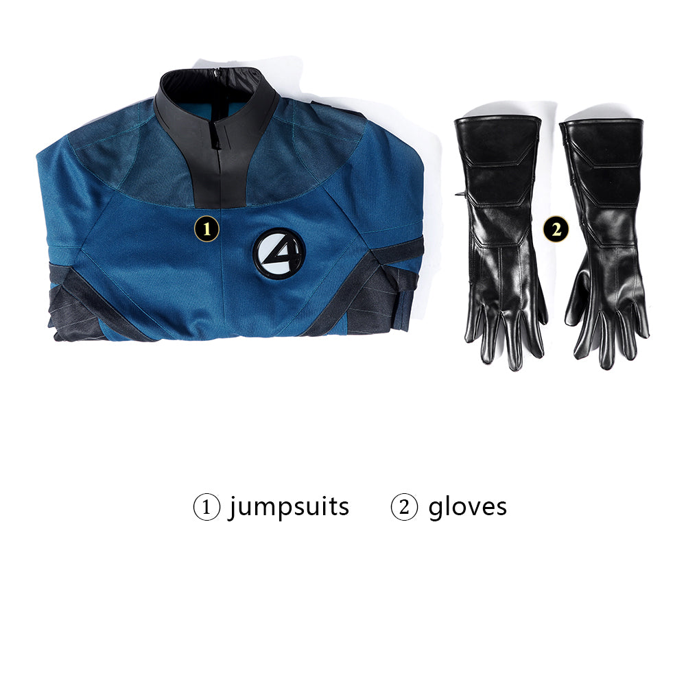 Fantastic Four 2005 Human Torch Cosplay Costume Johnny Storm Halloween Outfit