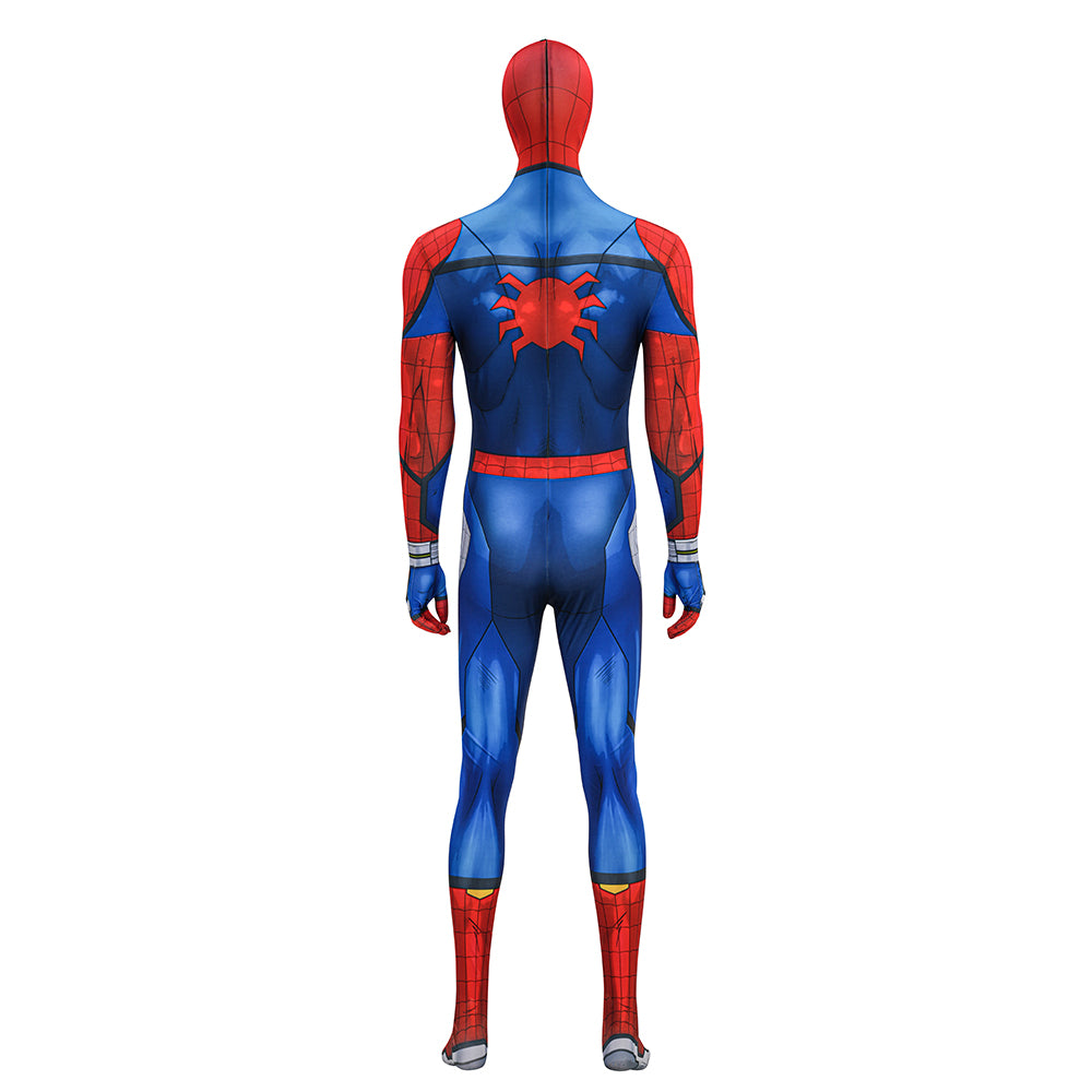 Sipderman Cosplay Costume Marvel Tokon Fighting Souls Printed Halloween Outfit