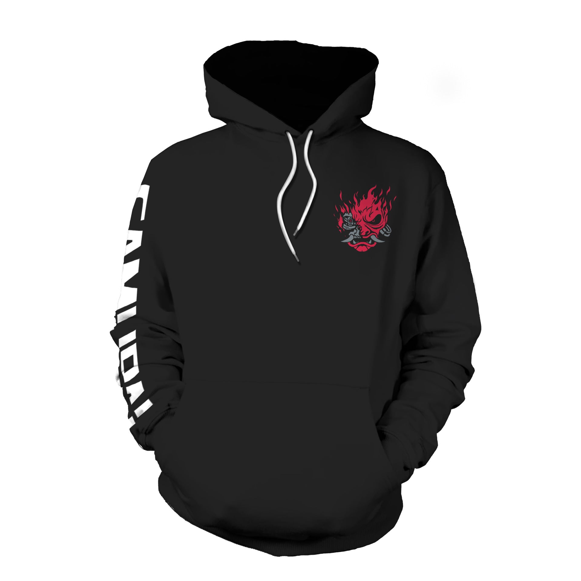 Cyberpunk Samurai Hoodies Jacket Game Cyberpunk 2077 3D Hoody Suit