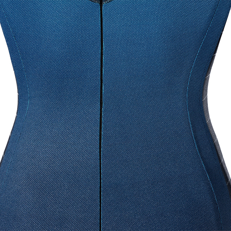 Fantastic Four 2005 Invisible Woman Cosplay Costume Susan Storm Halloween Outfit