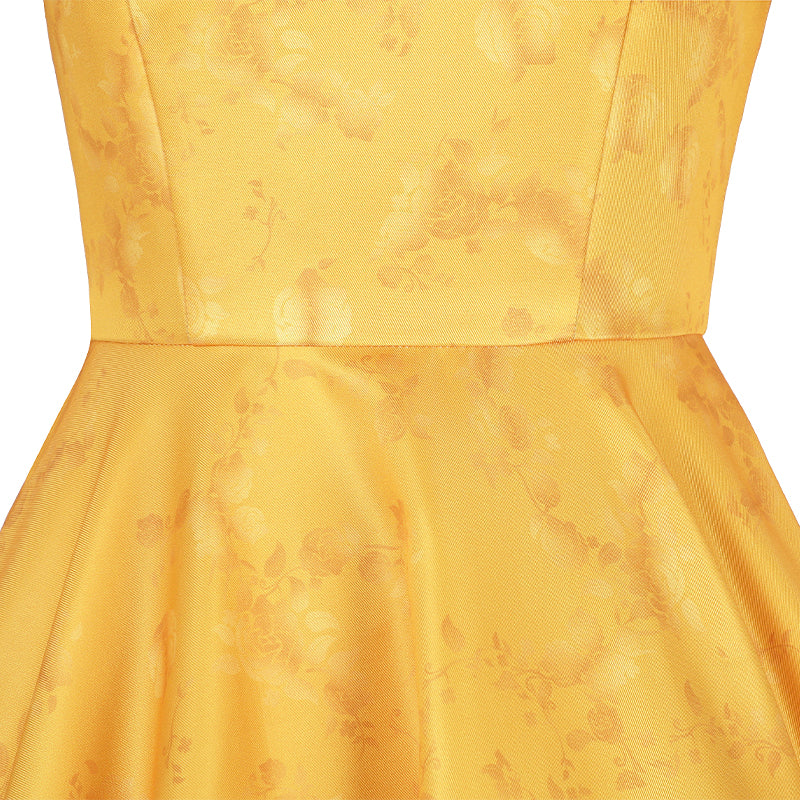 Zoo 2 Movie Judy Hopps Cosplay Costume Yellow Fancy Party Dress Suit