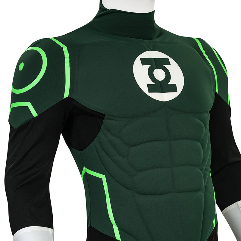 Superman Lantern Green Hal Jordan Justice League Cosplay Costume Suit
