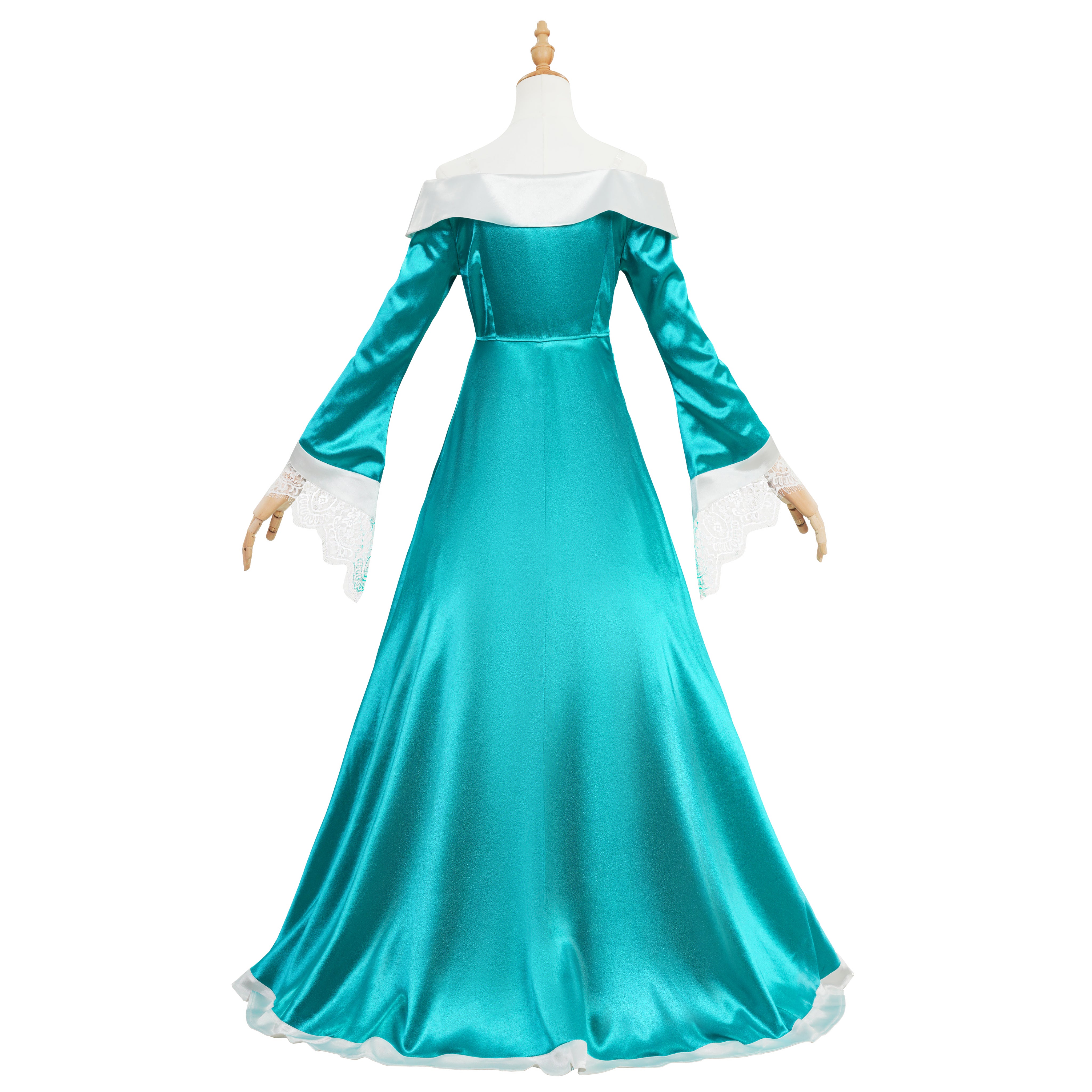 Super Mario Galaxy Princess Rosalina Dress Cosplay Costume Girl Princess Costume