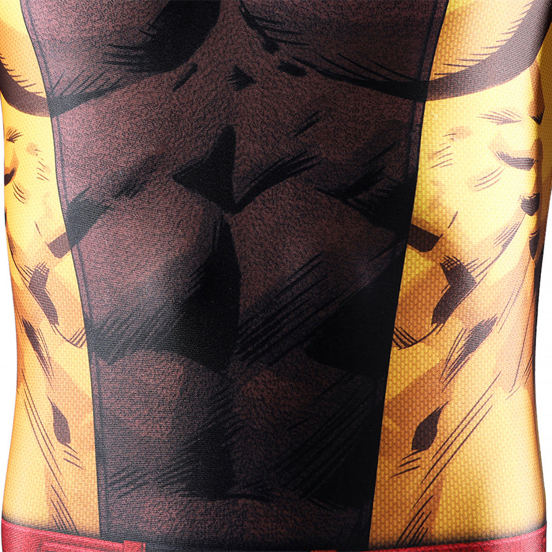 X-Men Wolverine Cosplay Costume The Brown Jumpsuit Halloween Costume