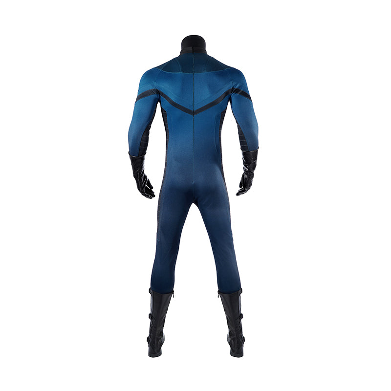 Fantastic Four 2005 Human Torch Cosplay Costume Johnny Storm Halloween Outfit