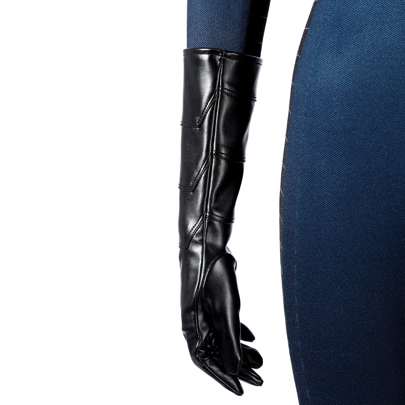 Fantastic Four 2005 Invisible Woman Cosplay Costume Susan Storm Halloween Outfit