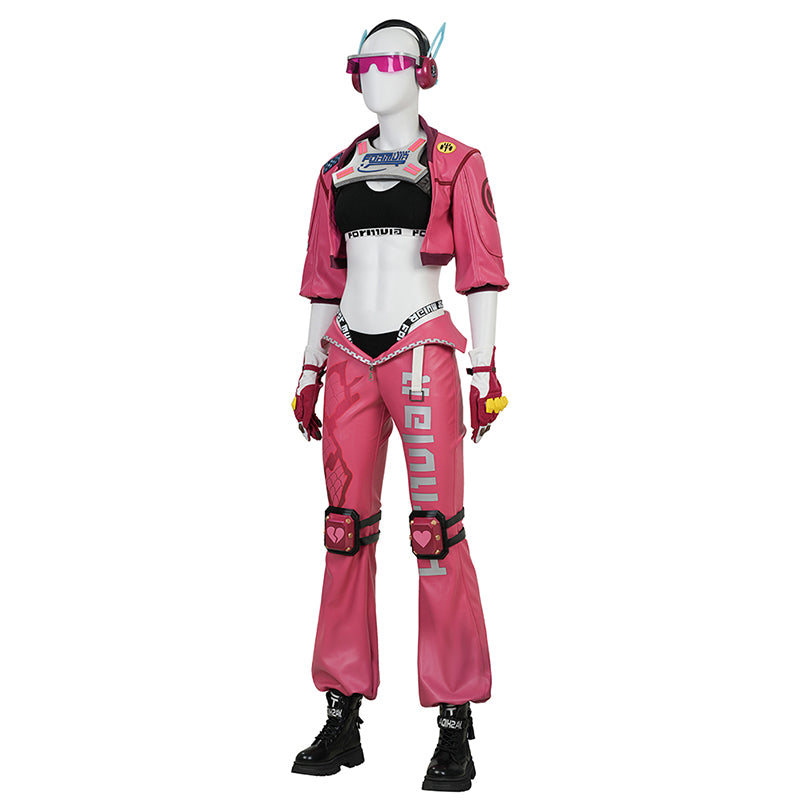 Marvel Rivals Psylocke Cosplay Costume Fleeting Butterfly Pink Suit Psylocke Cosplay