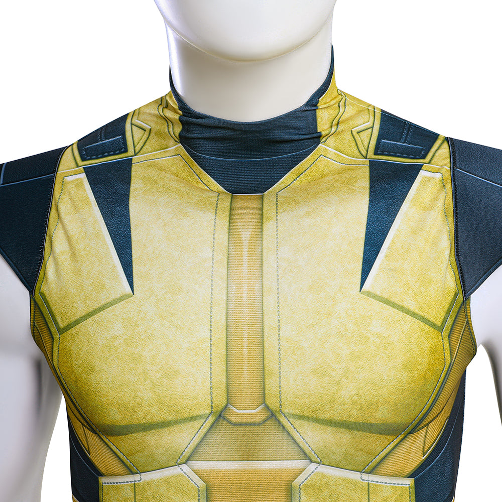 PS5 Marvel Rivals Wolverine James Logan Howlett Cosplay Costume Halloween Jumpsuit
