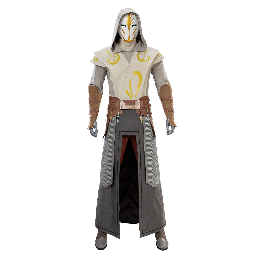 Star Wars Galaxy of Heroes Jedi Temple Guard Cosplay Costume Deluxe Suit