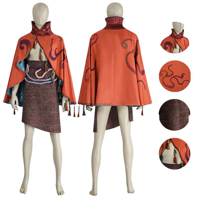 Varang Cosplay Avatar 3 Fire and Ash Tribal Chief Cosplay Outfit