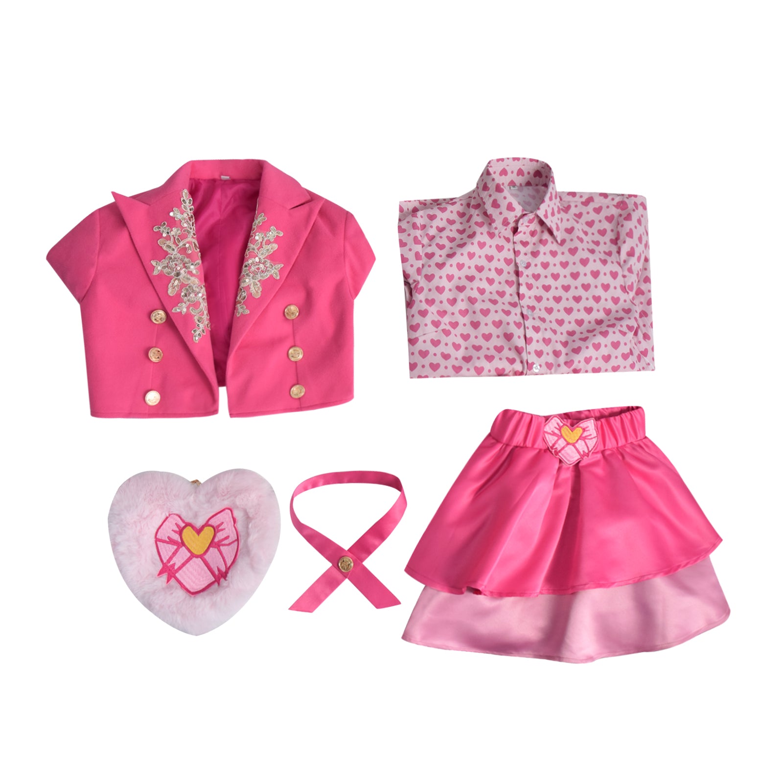 Red Descendants Jacket Outfit Descendants: Wicked Wonderland Cosplay Costume Suit