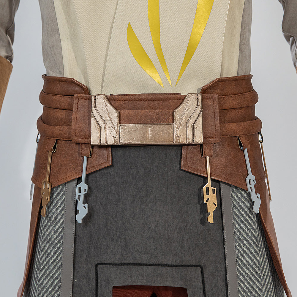 Star Wars Galaxy of Heroes Jedi Temple Guard Cosplay Costume Deluxe Suit