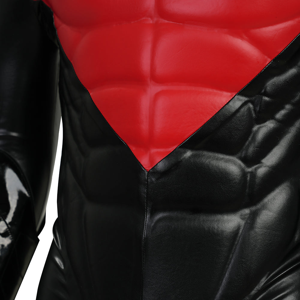 New 52 Comic Nightwing Dick Grayson Cosplay Costume Red Suit Cosplay