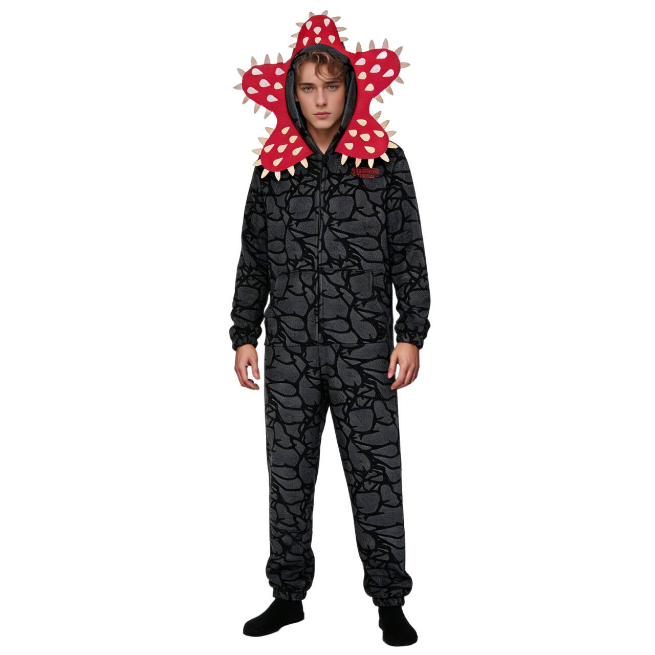 Stranger Things Demogorgon Cosplay Costume Adult Kids Pajamas Version 2 Party Suit