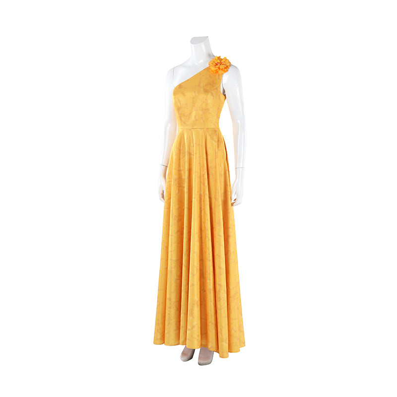 Zoo 2 Movie Judy Hopps Cosplay Costume Yellow Fancy Party Dress Suit
