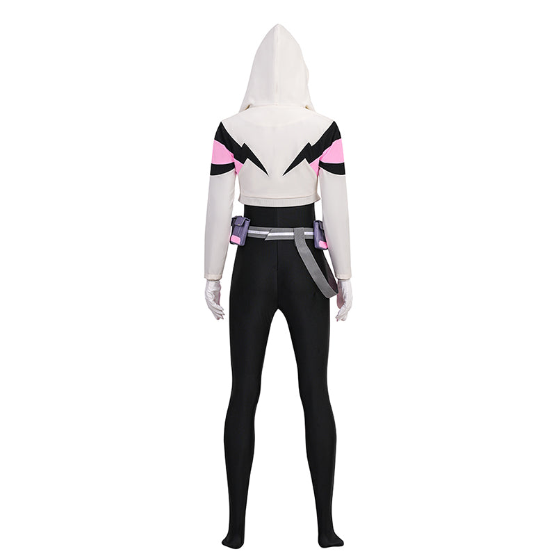 Your Friendly Neighborhood Spider Gwen Stacy Cosplay Costume Gwen Halloween Suit