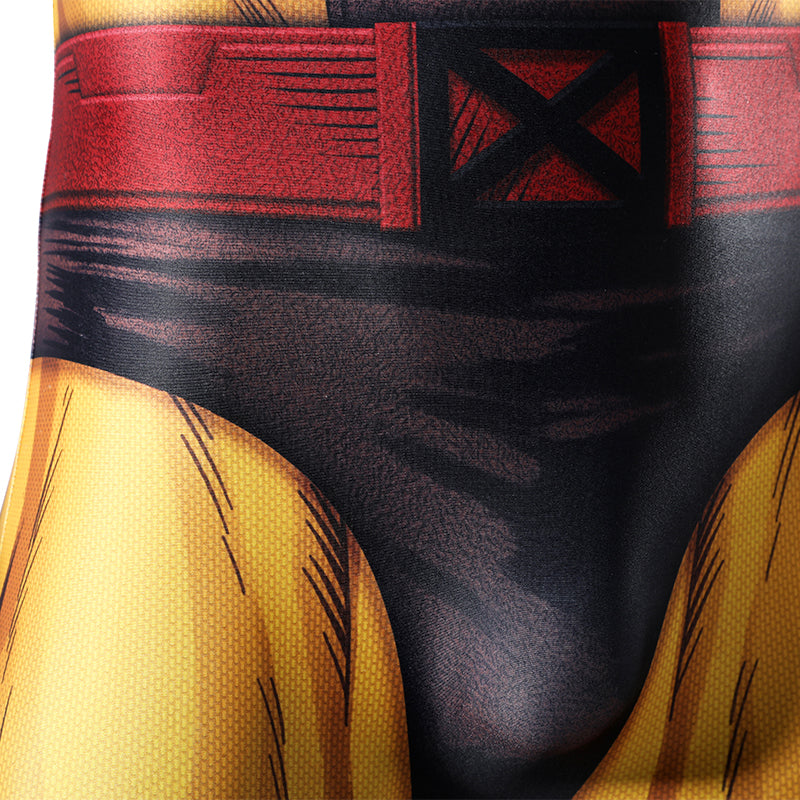 X-Men Wolverine Cosplay Costume The Brown Jumpsuit Halloween Costume