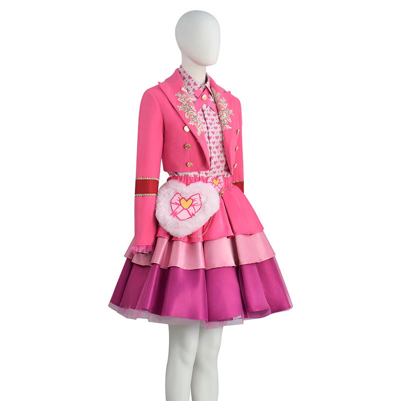 Red Descendants Jacket Outfit Descendants: Wicked Wonderland Cosplay Costume Suit