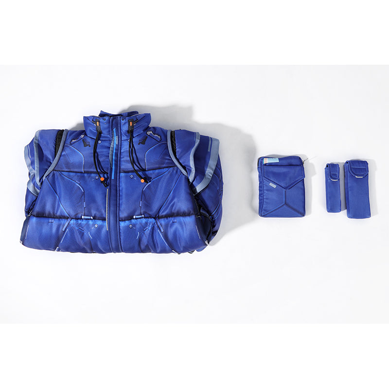 Kids Diana Cosplay Pragmata Diana Cosplay Costume Kids Padded Coat Suit