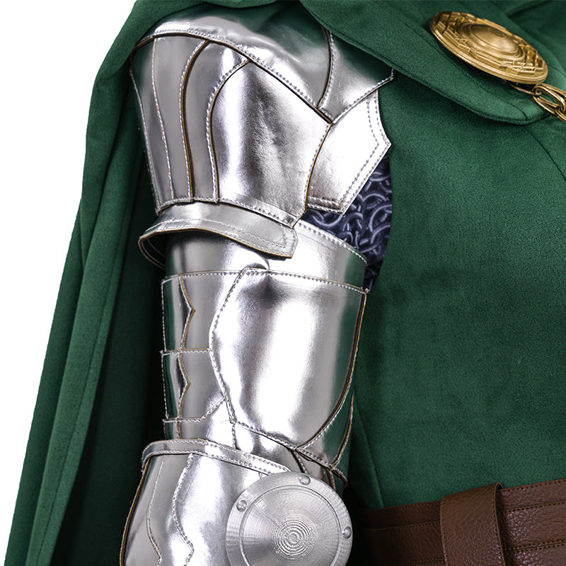 Doctor Doom Woman's Cosplay Costume Dr. Victor von Doom Halloween Outfit