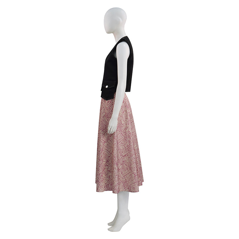The Hunger Games Lucy Gray Baird Cosplay Costume Fancy Dress Halloween Outfit