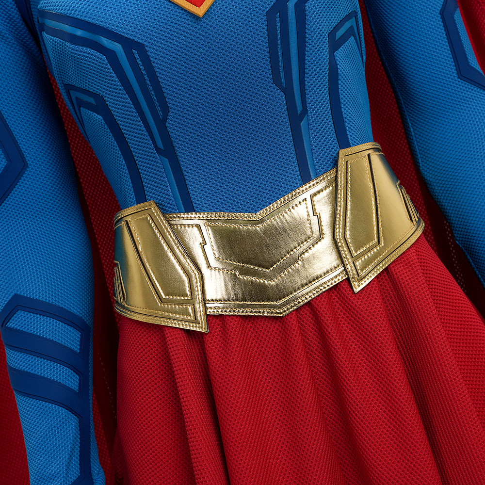 Ver 2 2026 Superhero Legacy Girl of Steel Supergirl Cosplay Costume Kara Zor-El Outfit