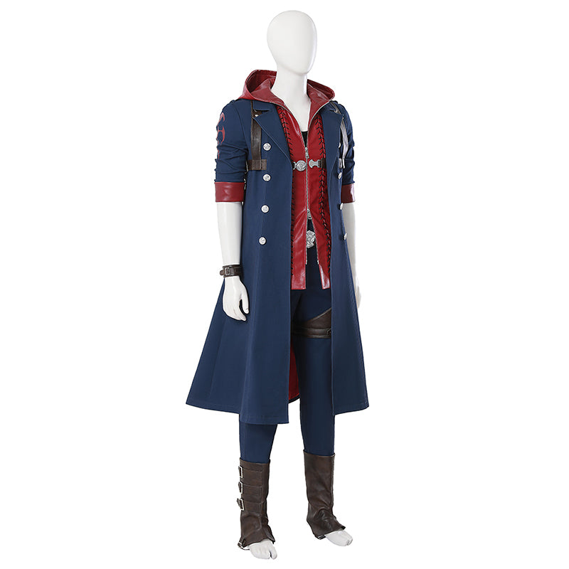 Nero Cosplay Devil May Cry 4: Nero Cosplay Costume Halloween Outfit Full Set