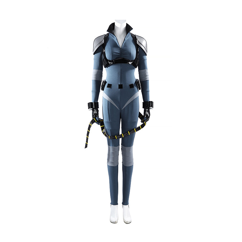 Absolute Catwoman Selina Kyle Cosplay Costume Selinda Cosplay Blue Halloween Outfit