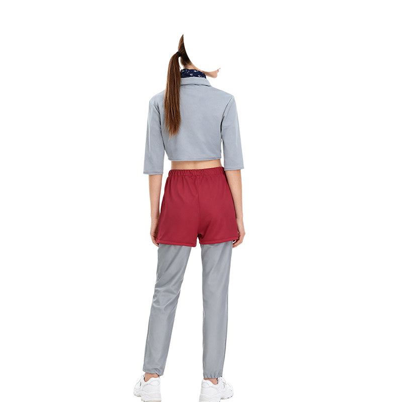 Stranger Things Season 5 Cosplay Eleven Gray Outfit Costume Halloween Suit
