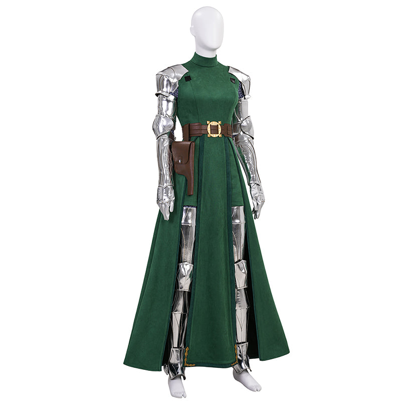 Doctor Doom Woman's Cosplay Costume Dr. Victor von Doom Halloween Outfit