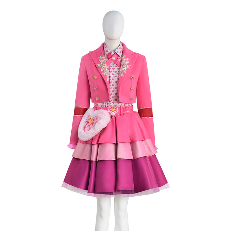 Red Descendants Jacket Outfit Descendants: Wicked Wonderland Cosplay Costume Suit