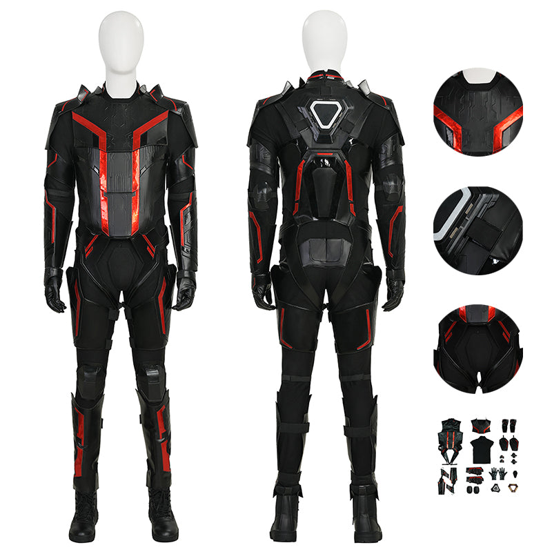 Tron Ares Cosplay Costume Jared Leto Cosplay Male Halloween Suit