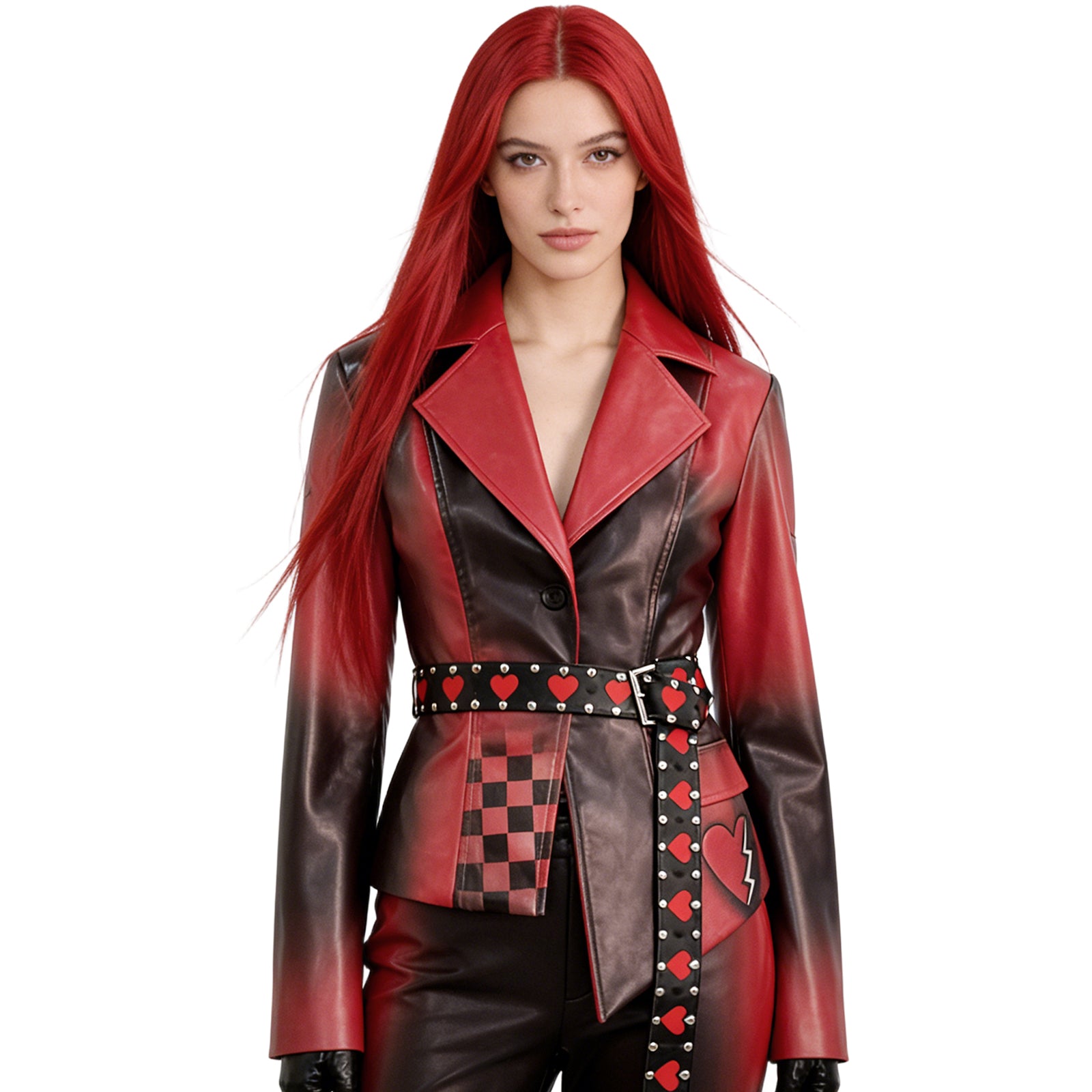 Red Descendants Jacket Outfit Descendants: Wicked Wonderland Cosplay Costume