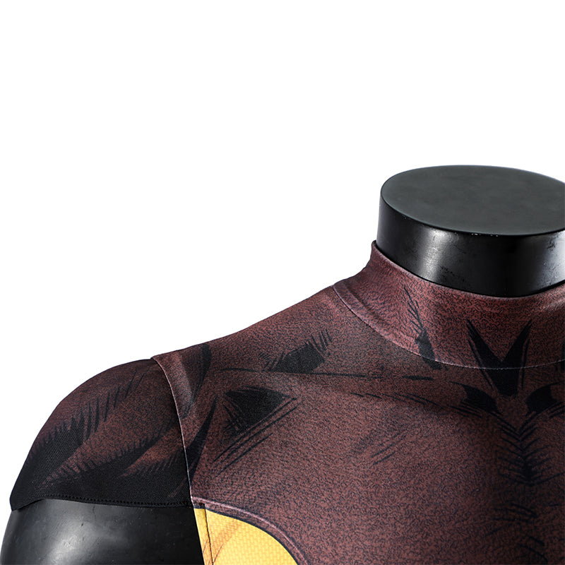 X-Men Wolverine Cosplay Costume The Brown Jumpsuit Halloween Costume