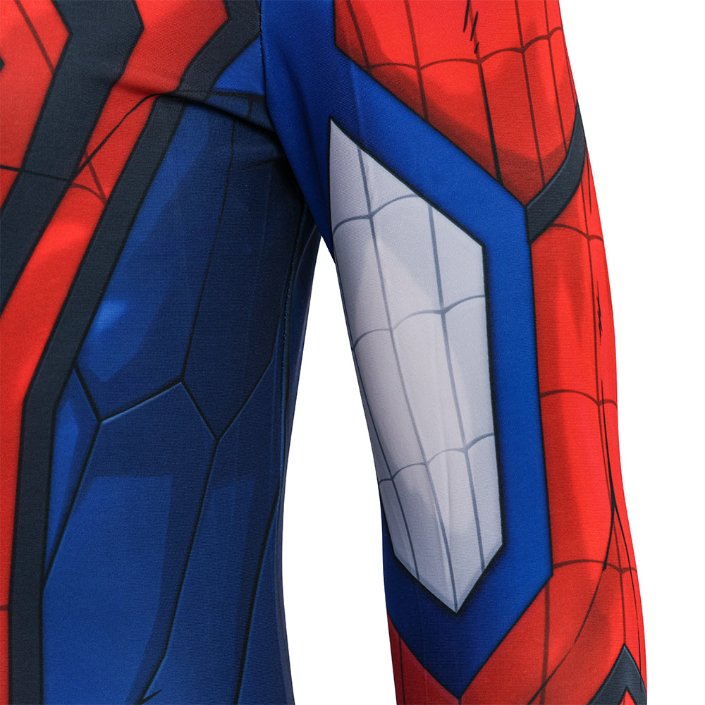 Sipderman Cosplay Costume Marvel Tokon Fighting Souls Printed Halloween Outfit