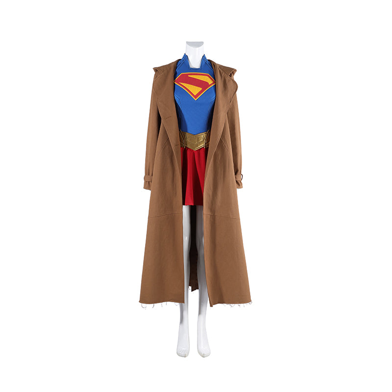 2026 Superhero Legacy Girl of Steel Supergirl Cosplay Costume Kara Zor-El Outfit