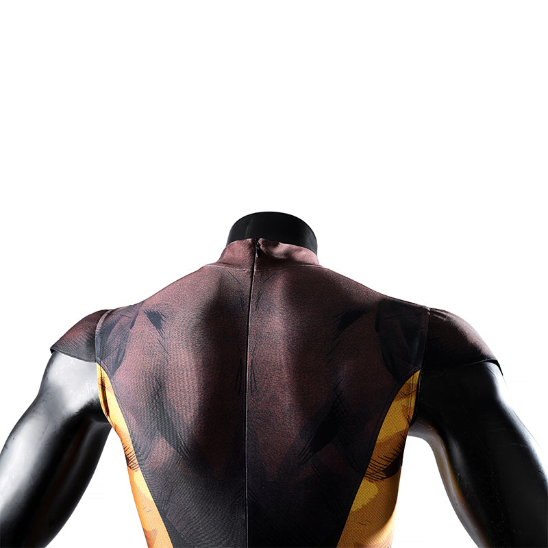 X-Men Wolverine Cosplay Costume The Brown Jumpsuit Halloween Costume