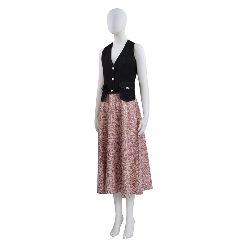 The Hunger Games Lucy Gray Baird Cosplay Costume Fancy Dress Halloween Outfit