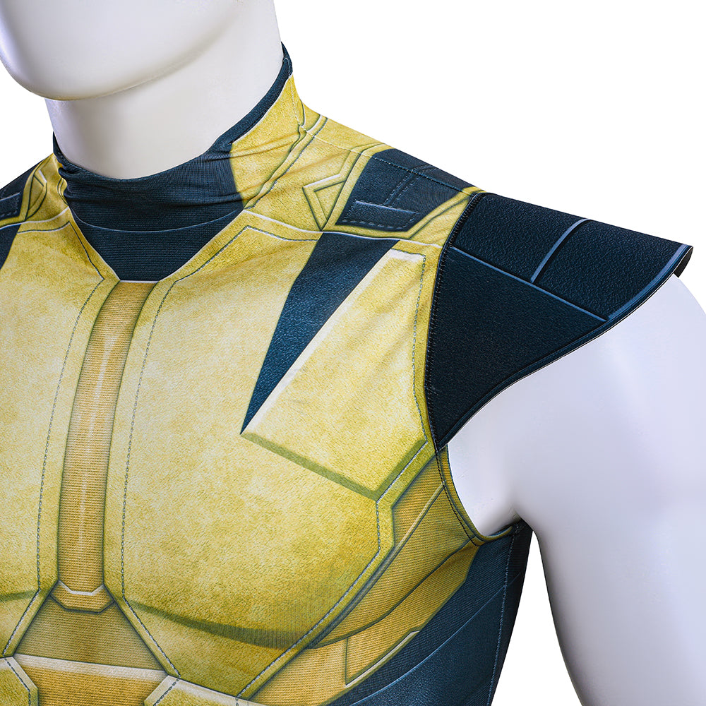 PS5 Marvel Rivals Wolverine James Logan Howlett Cosplay Costume Halloween Jumpsuit