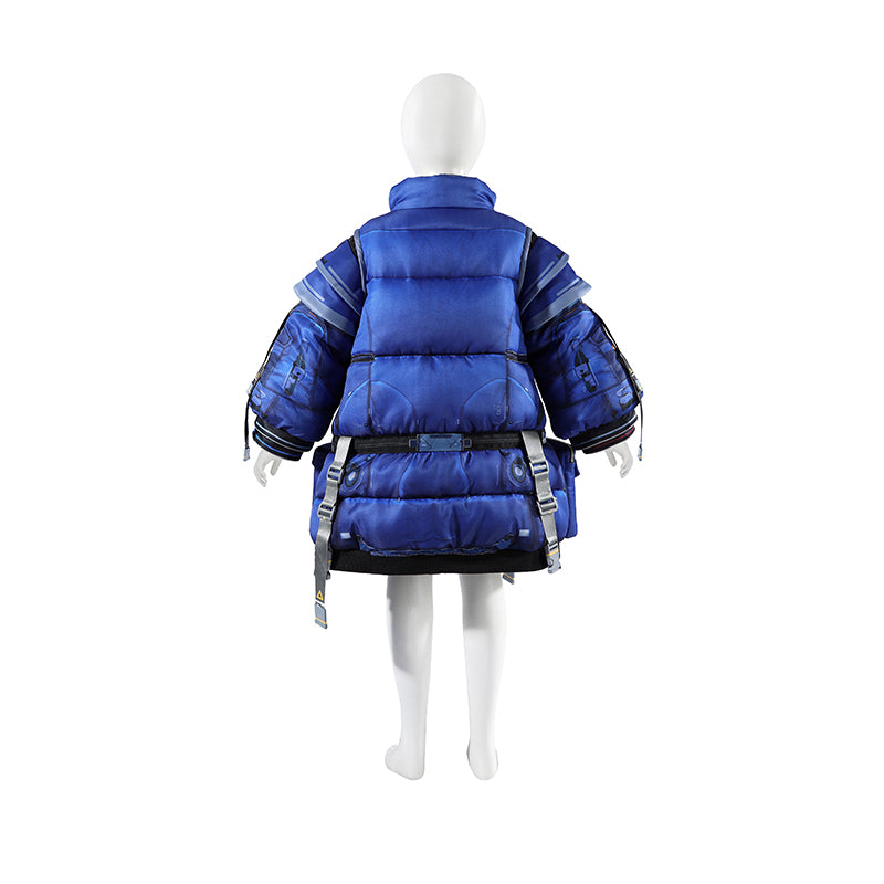 Kids Diana Cosplay Pragmata Diana Cosplay Costume Kids Padded Coat Suit
