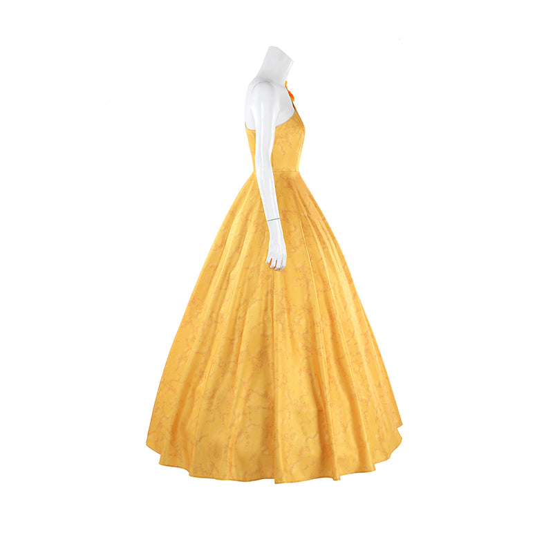 Zoo 2 Movie Judy Hopps Cosplay Costume Yellow Fancy Party Dress Suit