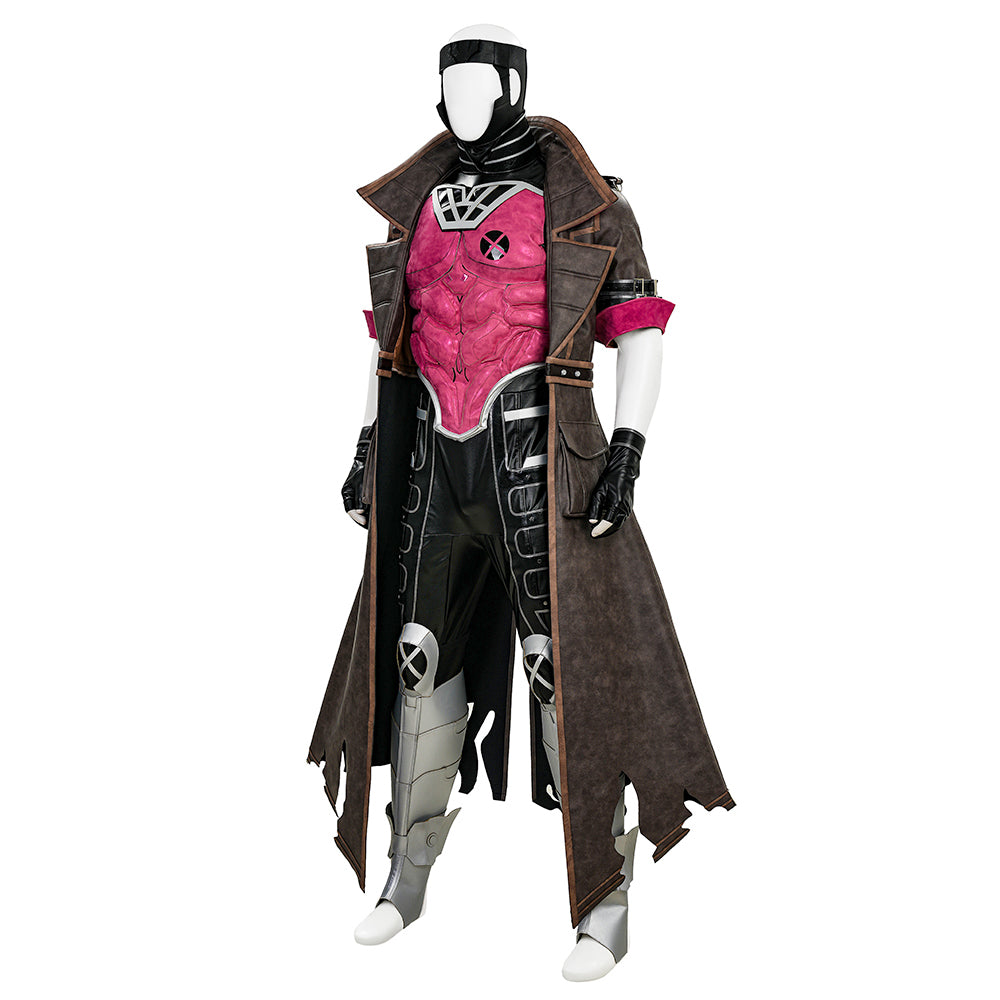 Deluxe Marvel Rivals Gambit Remy LeBeau Cosplay Costume